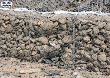 2 X 1 X 1 ισχυρός αντι τοίχων πλέγματος καλωδίων βράχου πέτρινος γεμισμένος - Scour δυνατότητα