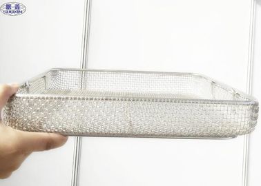 Ιατρικός δίσκος χυτρών πιέσεως καλαθιών καλαθιών πλέγματος ανοξείδωτου αποστείρωσης