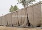 3 '' Χ 3» τετραγωνικά στρατιωτικά HESCO τρυπών εμπόδια μορφής για την τυποποιημένη ασφάλεια περιοχών