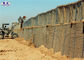 Στρατιωτικά γεμισμένα άμμος εμπόδια, Mil1 - ενωμένος στενά Mil10 προμαχώνας Concertainer Hesco