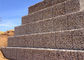 Ενωμένο στενά Gabion κλουβιών διατηρώντας τοίχων ασημένιο χρώμα καλαθιών Lowes Gabion πέτρινο