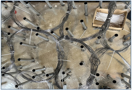 MZP Χαμηλή ορατότητα Σύρμα εμπόδιο 0,5-0,9mm Τανκ άμυνας Δίκτυο 5