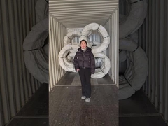 Αξονικό σύρμα για ξυράφι που μεταφέρεται σε κοντέινερ