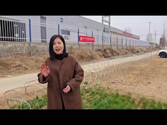 Δείγμα και εξήγηση επί τόπου του προϊόντος από συρματόπλεγμα με ξυράφι BTO