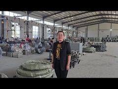 Φράγμα από συρματόσχοινο από ανοξείδωτο χάλυβα BTO-22, διάμετρος 450mm, 35m ανά ρολό