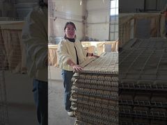 Γαλβανισμένο Συγκολλημένο Gabion με Επένδυση Γεωυφάσματος Γεμάτο με Άμμο για Προστασία Αμυντικού Φράγματος