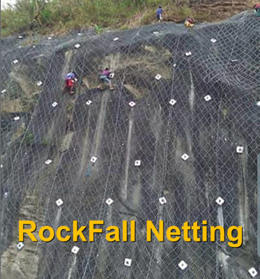 Προστασία Rockfall που πιάνει το διατηρώντας τοίχο καλαθιών 4mm Gabion