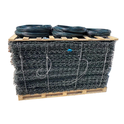 γαλβανισμένος βράχος καυτής εμβύθισης κιβωτίων 2x1x0.5m Gabion 2.2mm/6x8cm