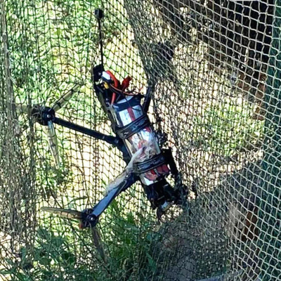 1.5mm Military Using Ss304 Wire Rust Anti Drone Netting Open-Air Defensive Stainless Steel Rope Mesh