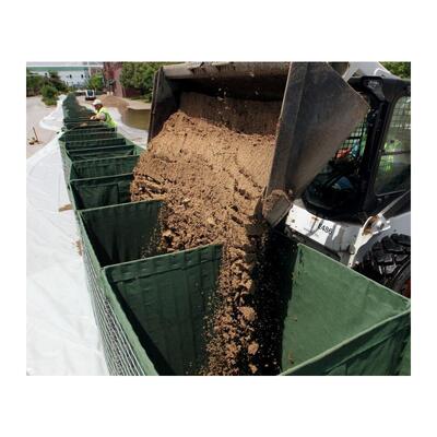 High Strength Barrier Sandbags Defensive Barrier Bastion Dirt Filled Wall