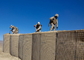 Mil 1 στρατιωτική άμμος προμαχώνων καλαθιών 4.0mm Hesco που γεμίζουν