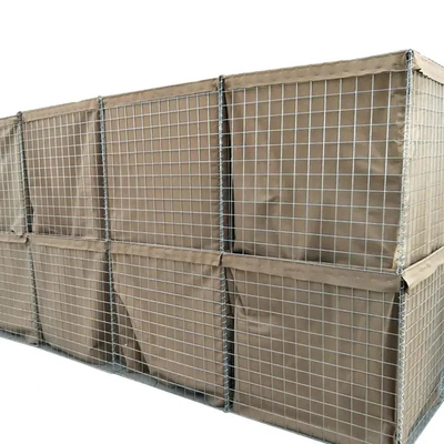 Ευέλικτο 5,0 mm Mesh Wire συγκολλημένο αμυντικό φράγμα εύκολη συναρμολόγηση μαύρο στρατιωτική λύση