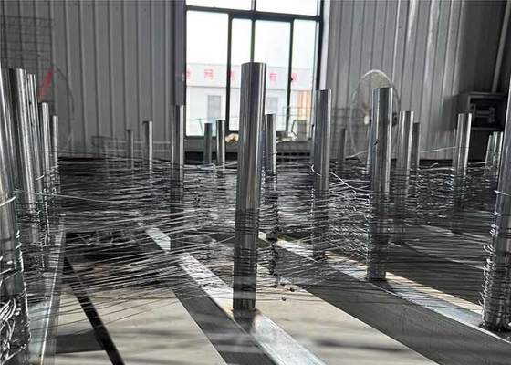 Τανκς εμποδίων Χαμηλή ορατότητα Ζυθοποιημένο σύρμα Τανκς Δίκτυο φραγμού