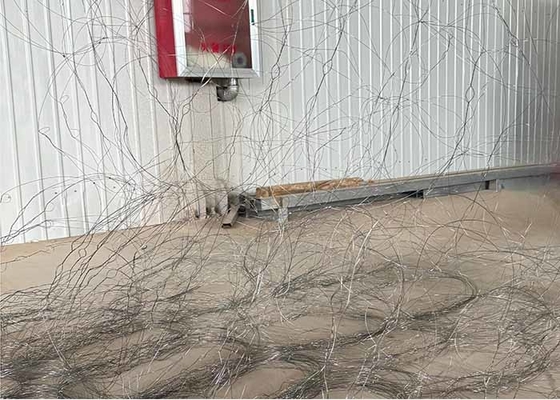 Κρυμμένο Αδιαμφισβήτητο Σύνορο Άμυνας Αντι-Τανκ Παράταγμα Wire Mesh