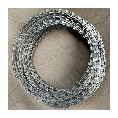 Φαρμακείο CBT-65 Razor Coil Wire Hot Galvanized Low Price PVC Coated Fence Roll