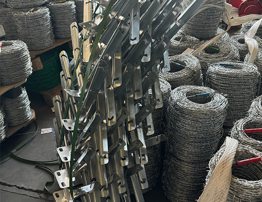 Ζεστό βουτηγμένο γαλβανισμένο συρματόπλεγμα ασφαλείας Μεγάλης διαμέτρου συρματόπλεγμα για ασφαλή όρια