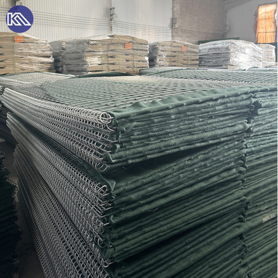 MIL1 1,37m High Galfan Coated welded Gabion Line with Geotextile Military Grade HESCO Flood Barriers στην αγορά των ΗΠΑ