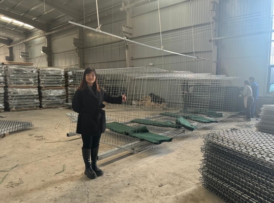 4.0 mm Αμυντικό Hesco Bation Φραγμός Άμμος σακούλα για τοίχο φράγμα περιμετρική προστασία ασφάλεια κατασκευή