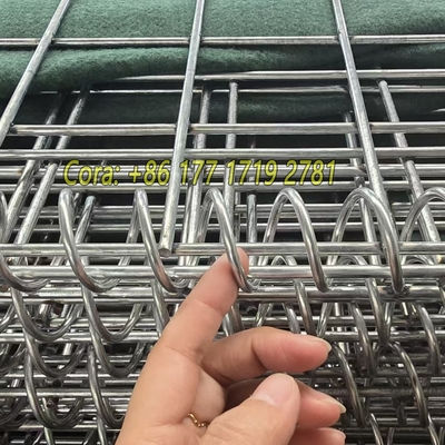 Αντιτριβή 4,0mm Ζυγισμένο Γκαβιονικό Κουτί Γεωτεξτύλιο Τυλί για Αμυντικό Φραγμό Άμμος Γεμισμένο Τείχος Βαστίνο