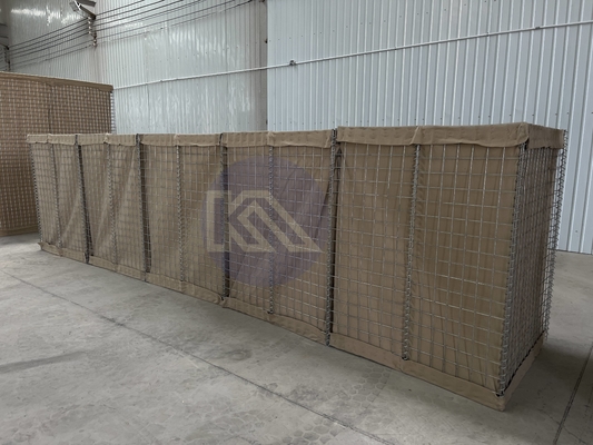 Αντι-διάβρωση βαρύ φορτίο Gabion Barrier Galfan Coating Mi10 Αμυντικό φράγμα για επείγοντα υποστηρικτικό τοίχωμα