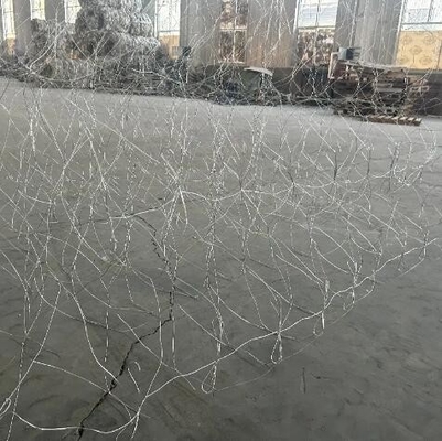 0.8mm πάχος χαμηλή ορατότητα κρυμμένο μέταλλο περιτύλιγμα δίχτυ