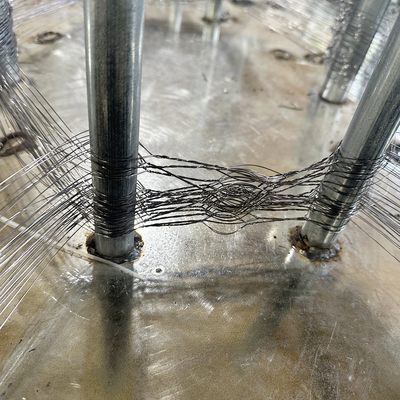 KN Τανκ Barrier Wire Mesh Anti Tank Track Wrapping Net Μείωση της κινητικότητας των δεξαμενών στην Ουκρανία