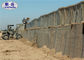 Γαλβανισμένο πλέγμα καλωδίων 4mm τοίχος προμαχώνων Hesco για την άμυνα