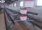 Ικανότητα 128 αυγό 4 καυτός εξοπλισμού πουλερικών κλουβιών κοτόπουλου στρώματος πορτών που γαλβανίζεται