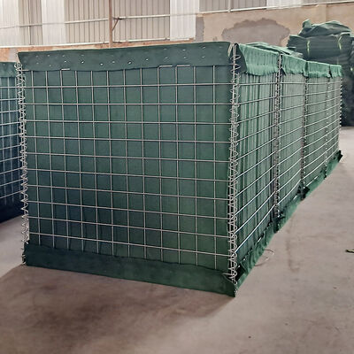 High Strength Big Sandbags Defensive Retaining Wall Defensive Barrier Fence For Sale