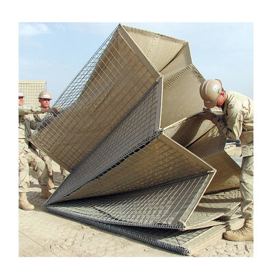 Heavy Galvanized Iron Wire Mesh Sand-filling KN-10 Defensive Barriers Retaining Wall Protection
