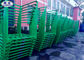 Πράσινος χάλυβας που συσσωρεύει τα ράφια, πιάτο αποθηκών εμπορευμάτων που συσσωρεύουν τα ράφια αποθήκευσης για τον καπνό