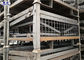 Βαρέων καθηκόντων κλουβί αποθήκευσης παλετών που διπλώνει το γαλβανισμένο μεταλλικό πλαίσιο 1200*1000*890mm