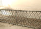 Η αντι καυστική ουσία 2x1x1m λιθοστρώνει τα γεμισμένα κλουβιά τοίχων Gabion