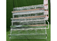 4 σειρές 96 πουλερικά κλουβιών μπαταριών κοτόπουλου πουλιών που βάζουν καυτό που γαλβανίζεται