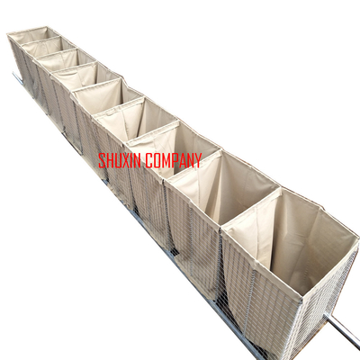 Με άμμο Mil 1 Military Hesco Barriers With Geotextile