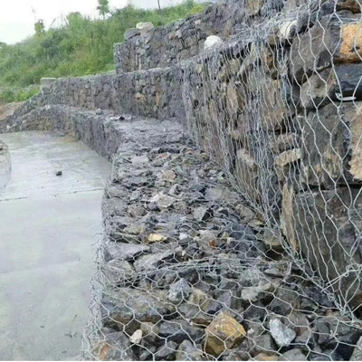 Καλάθι Gabion 4x1x1 80mm Σιδερένιο Πλέγμα Για Κλουβιά