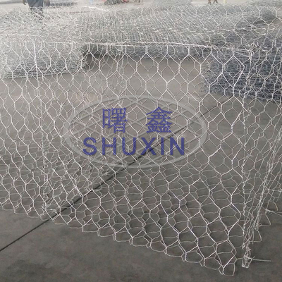Καλάθια 1mx1m Gabion πλέγματος καλωδίων σιδήρου για την προστασία γεφυρών