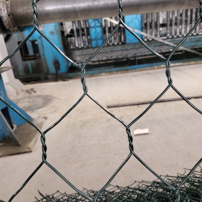 Αντισκωριακά υφασμένα καλάθια Gabion με επίστρωση ψευδαργύρου 2mx1mx1m Προστασία βράχου με πέτρα