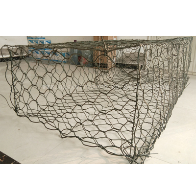 Βαρέων καθηκόντων ντυμένο PVC Gabion πλαίσιο 10x12cm του ISO καλάθια πλέγματος καλωδίων Gabion