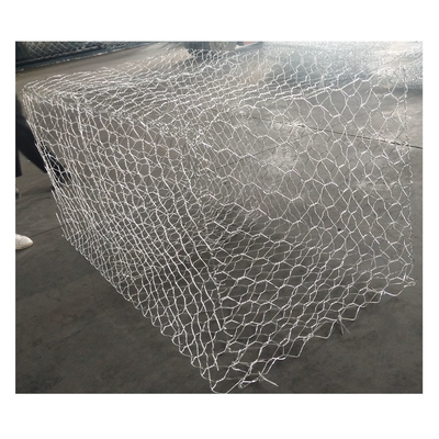 Rustproof γαλβανισμένα Hexagon Gabion καλάθια Galfan για την προστασία Seawall