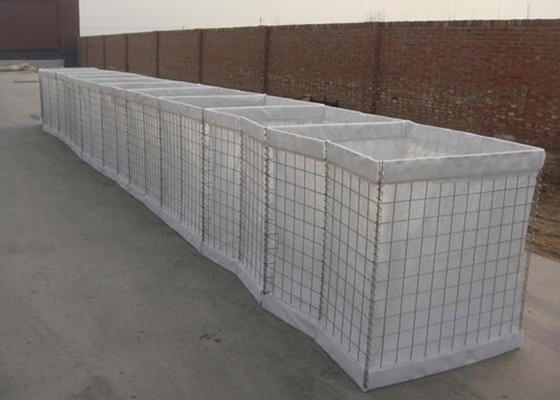 εμπόδιο προμαχώνων πλέγματος Gabion καλωδίων 4.00mm 5.0mm ενωμένο στενά υψηλής αντοχής