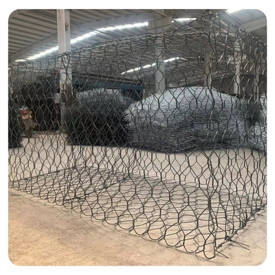 2.7mm γαλβανισμένη διπλή συστροφή καλαθιών φρακτών Gabion καλωδίων