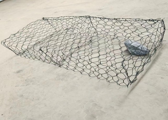 2m Ζινκ Επιχρισμός Gi Gabion Box 7x9cm Διάτρηση Διάτρου