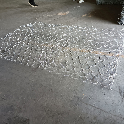Εξαγωνικό θαλάσσιο τείχος προστατεύει 2m Gabion καλάθια κλουβιά μικρά