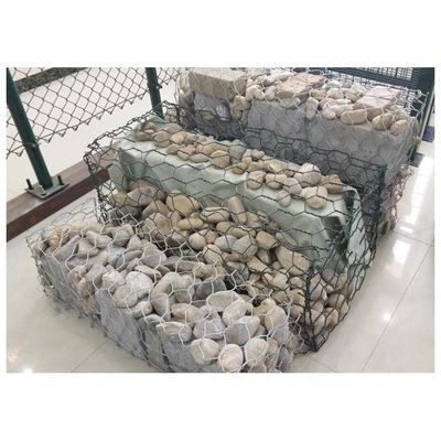 Galvanized Gabion Box / Double-Twisted Hexagonal Wire Mesh Basket for Retaining Wall & Coastal Protection