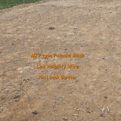 Ευέλικτες Παγίδες Τανκ Mzp Putanka Δίχτυα για Διάφορα Εδάφη Ακινητοποίηση Οχημάτων Αμυντικό Φράγμα Αντι-Τανκ Φράγμα