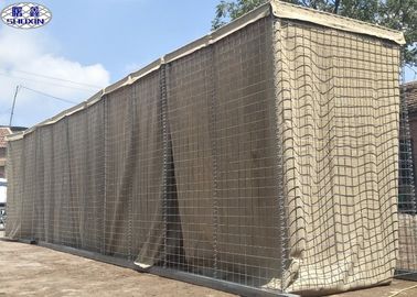 Στρατιωτικό κιβώτιο Gabion συνήθειας/γαλβανισμένος στρατιωτικός τοίχος άμμου