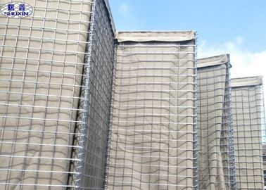 Στρατιωτικά αμυντικά εμπόδια τοίχων HESCO κιβωτίων Gabion για το στρατό Eco του Ομάν - φιλικό