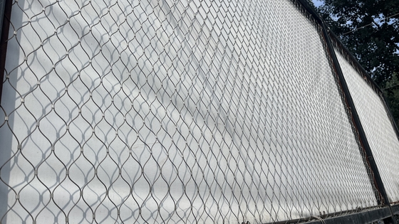 Ανοξείδωτο πλέγμα κατά των drones 3x3m, ανθεκτικό στη διάβρωση