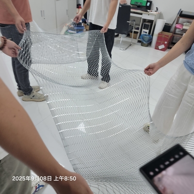 Κηπουρική προστασία κατασκευή KN 304 316 316L Υψηλής αντοχής ατσάλινο καλώδιο σχοινί για πτηνοτροφείο